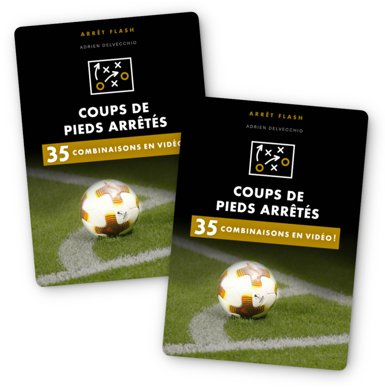 CPA combinaisons corner coup-franc football